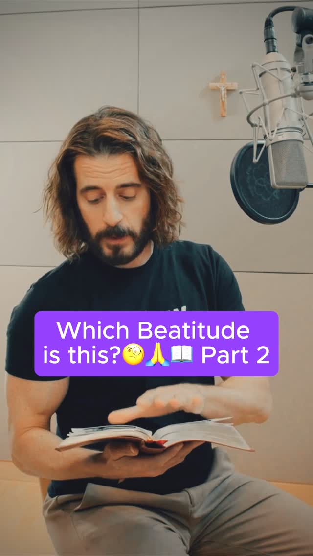 Instagram post by @jonathanroumieofficial for Hallow. Caption reads: .