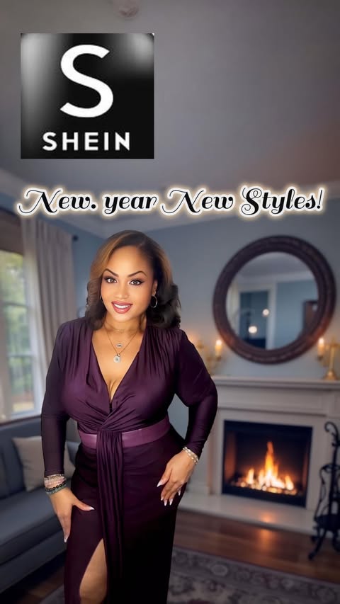 Instagram post by an influencer for SHEIN. Caption reads: New year, New styles with @sheinbrasil !! Download....