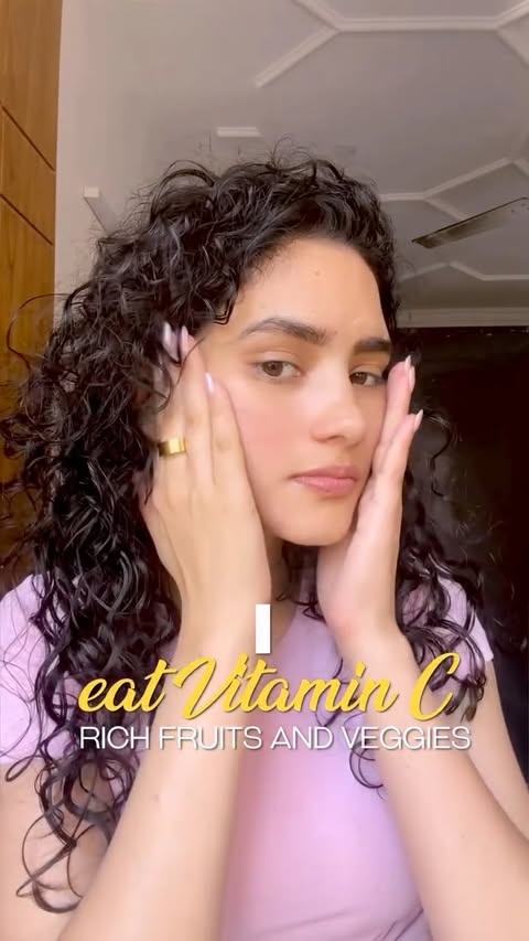 Instagram post by @mahaksharmaa_ for Dr Sheths. Caption reads: this serum has been my little glow secret 🤍....