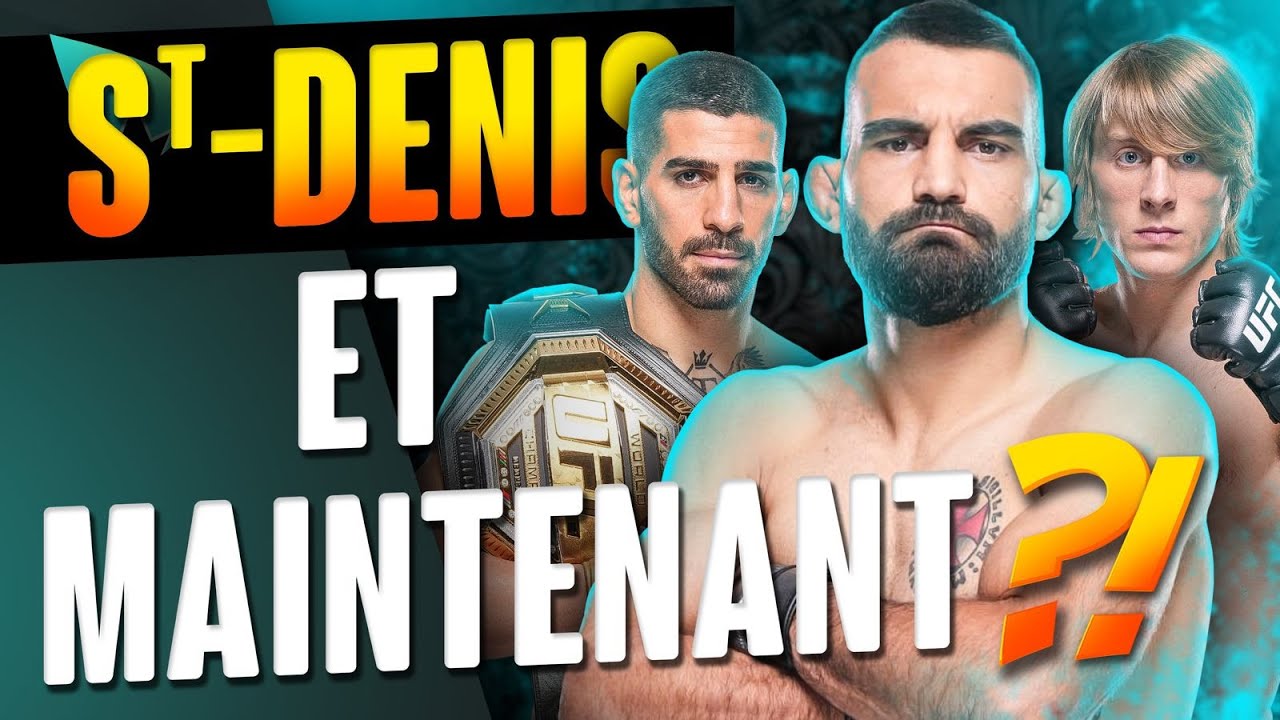 YouTube post by @LaSueurPlus for Nutripure. Caption reads: Benoit St-Denis: AND NOW?.