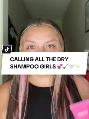 TikTok post by @bayroru for Good Ass Hair Day. Caption reads: [...] the dry shampoo girlies 💕✨🤍🧹 @Good Ass....