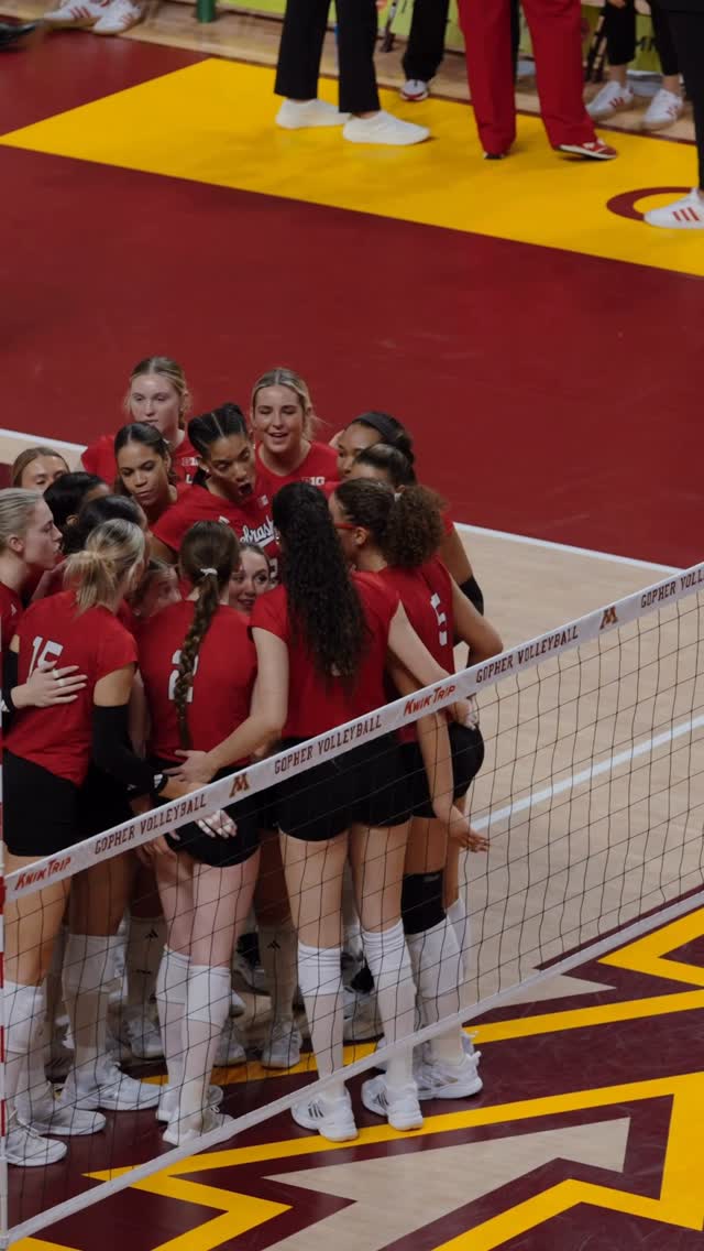Instagram post by @avb_network for Gatorade. Caption reads: No. 1 @huskervb sweeps No. 22 Minnesota on the....