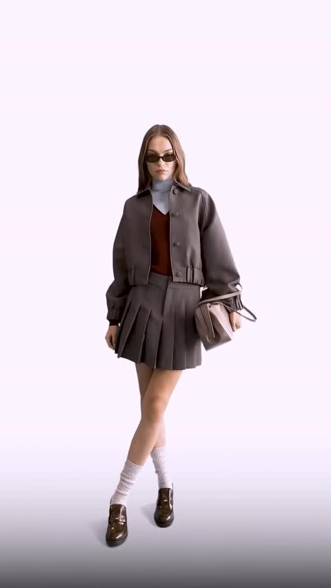 Instagram post by @_alinapodar_ for Shopbop. Caption reads: Fashion loop. for @shopbop.