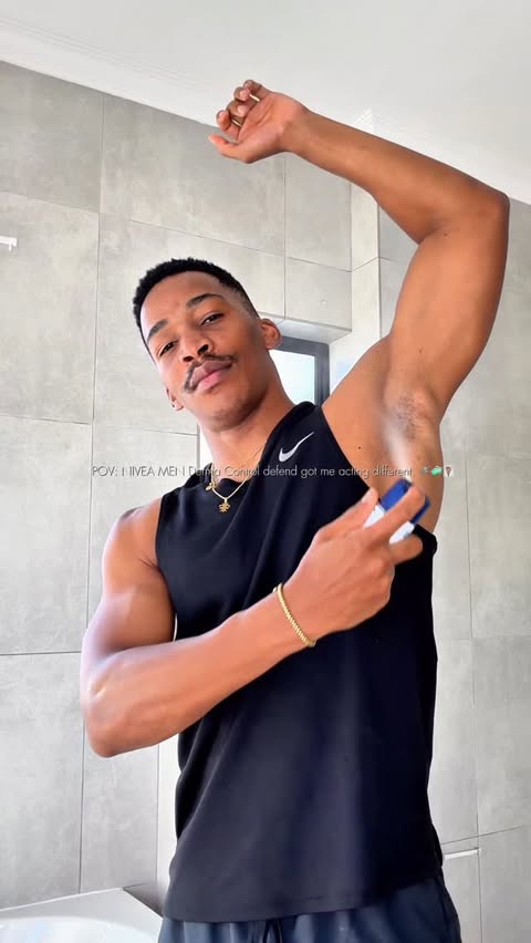 Instagram post by @unathi_mkhize for NIVEA MEN. Caption reads: Pro-Vitamin B5 and Pure Hyaluron from NIVEA Men....