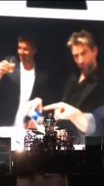 Instagram post by @nickelback for Rock in Rio. Caption reads: Wish we could relive this memory from Rock In Rio.....