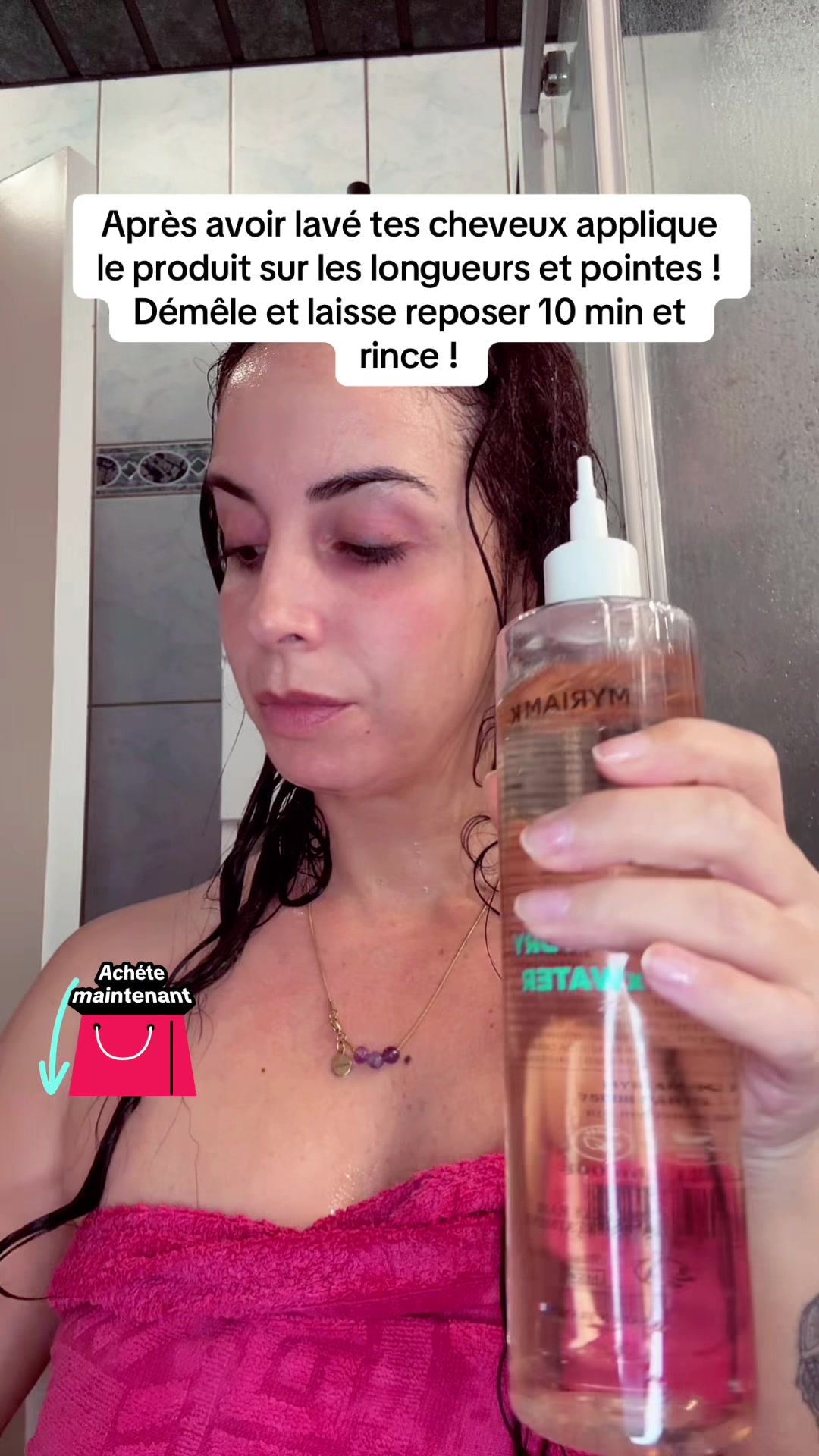 TikTok post by @nora_consuelo for MYRIAM•K PARIS. Caption reads: @MYRIAM•K PARIS® #tiktokshopblackfriday....