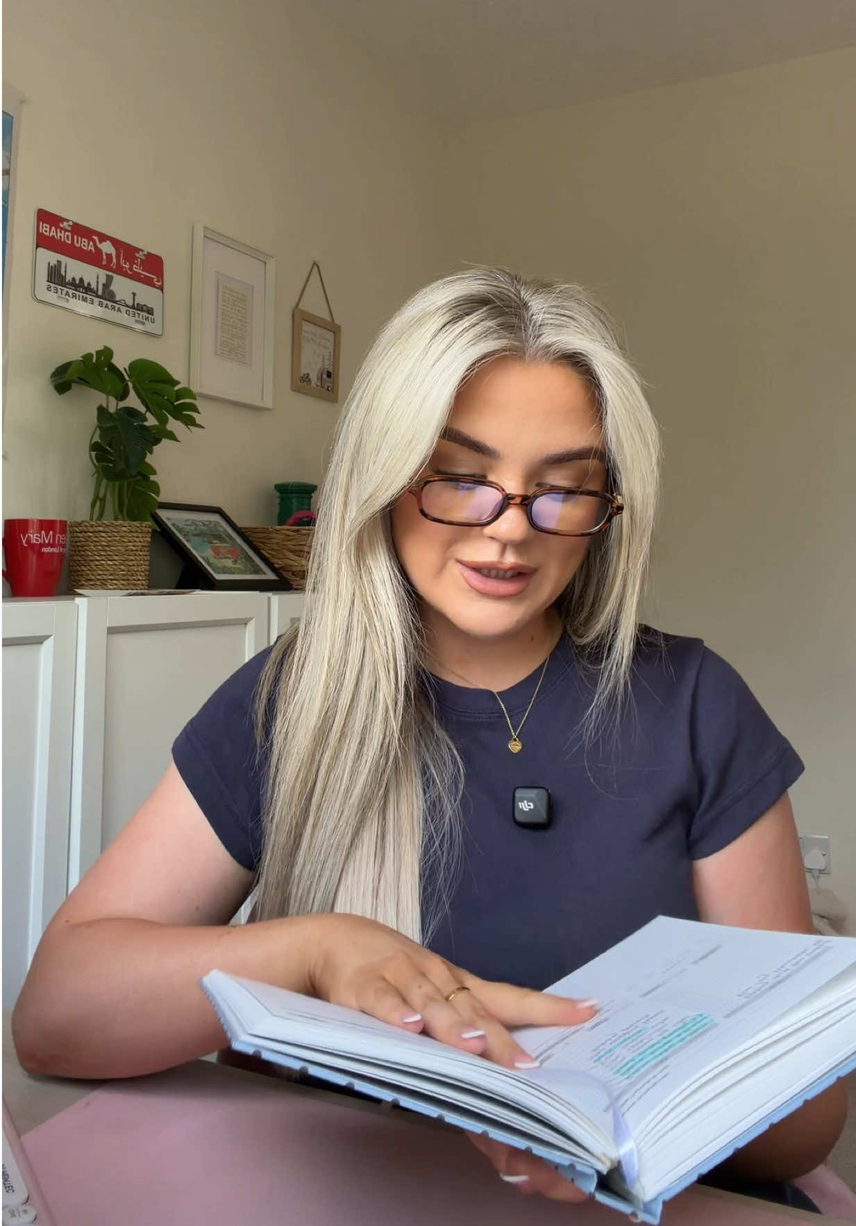 TikTok post by @amykitley for The Productivity Method. Caption reads: [...] my new best friend 🙂‍↕️📝📈🫶🏼....