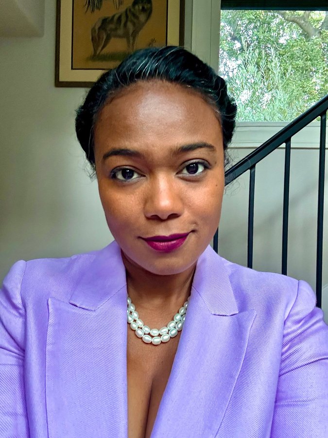 Instagram post by @tatyanaali for GLAAD. Caption reads: Today is #SpiritDay 💜 I’m proud to stand with....