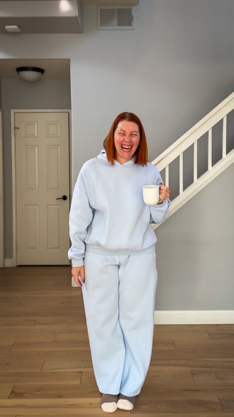 Instagram post by @iamcarlyanderson for Align Probiotics. Caption reads: A realistic morning routine: water before coffee....