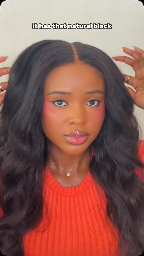 Instagram post by @prettyfaze for Luvme Hair. Caption reads: The texture on this one 😍 @luvmehair really did....