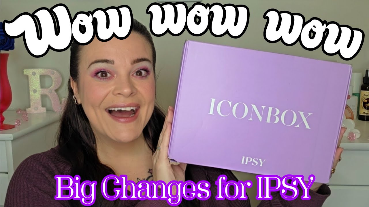 YouTube post by @TheBrutallyHonestBeauty for DAVID ARCHY. Caption reads: IPSY ICON BOX NOVEMBER 2025 PR UNBOXING .