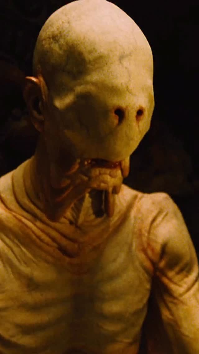 Instagram post by @chrovies for MUBI. Caption reads: Step into a world where the horrors of war collide....