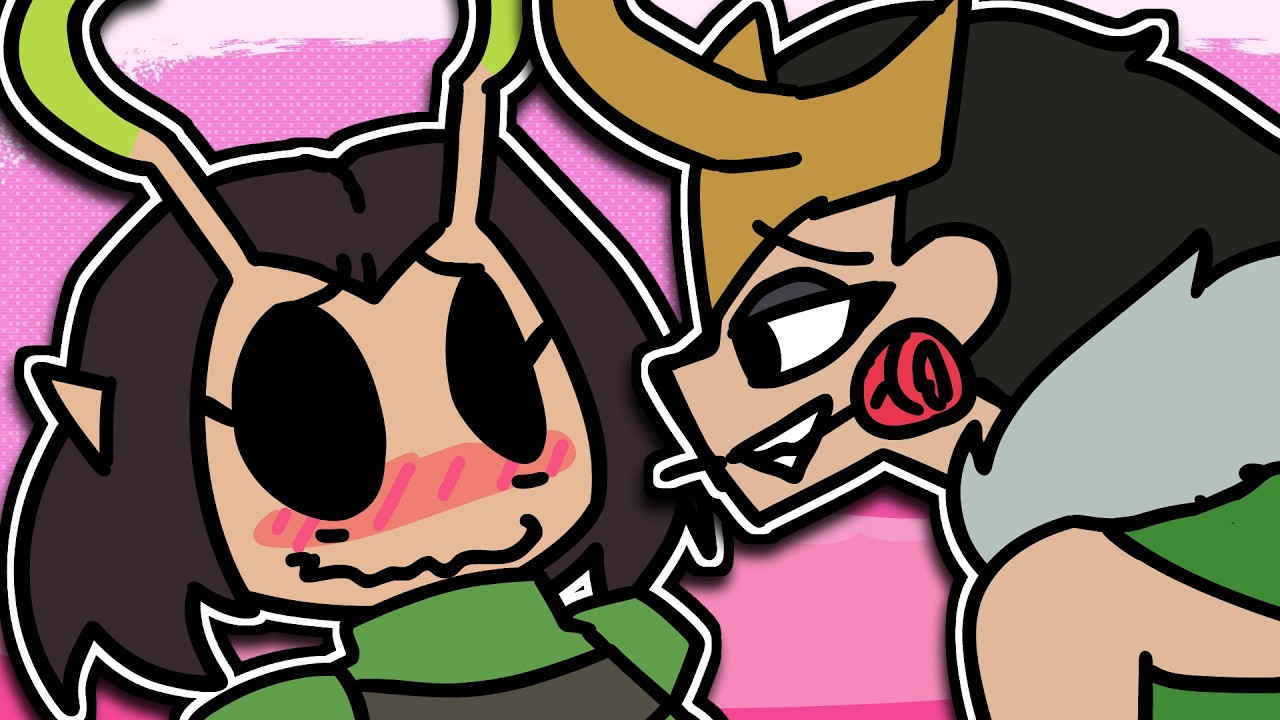 YouTube post by @ThatOneGuysAnimations for XPPen. Caption reads: Lady Loki.