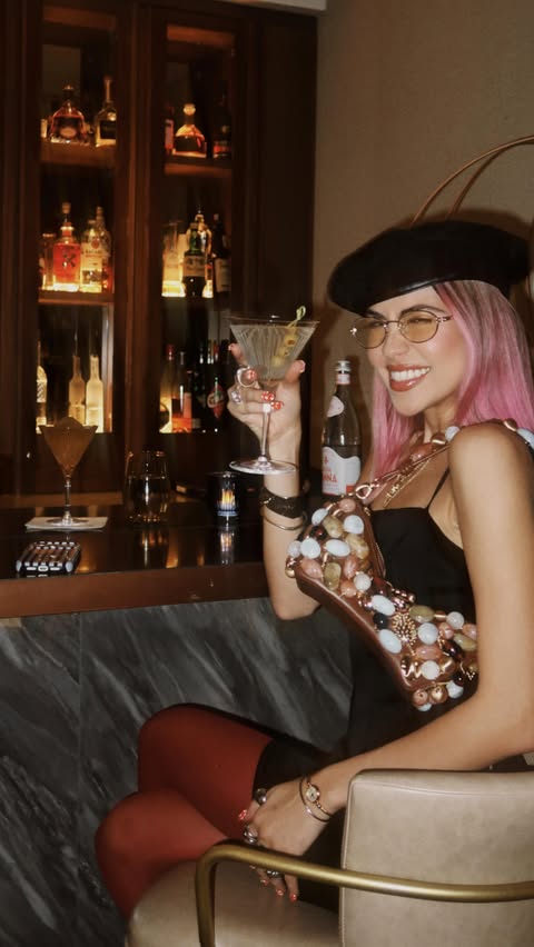 Instagram post by @lizzi.jpg for callitspring. Caption reads: 🥱🍸

shoes: @callitspring
📍 @wtoronto.