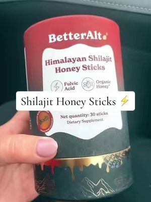 TikTok post by @mommaoftwo5 for Better Alt. Caption reads: Better days with @Better Alt #shilajit....