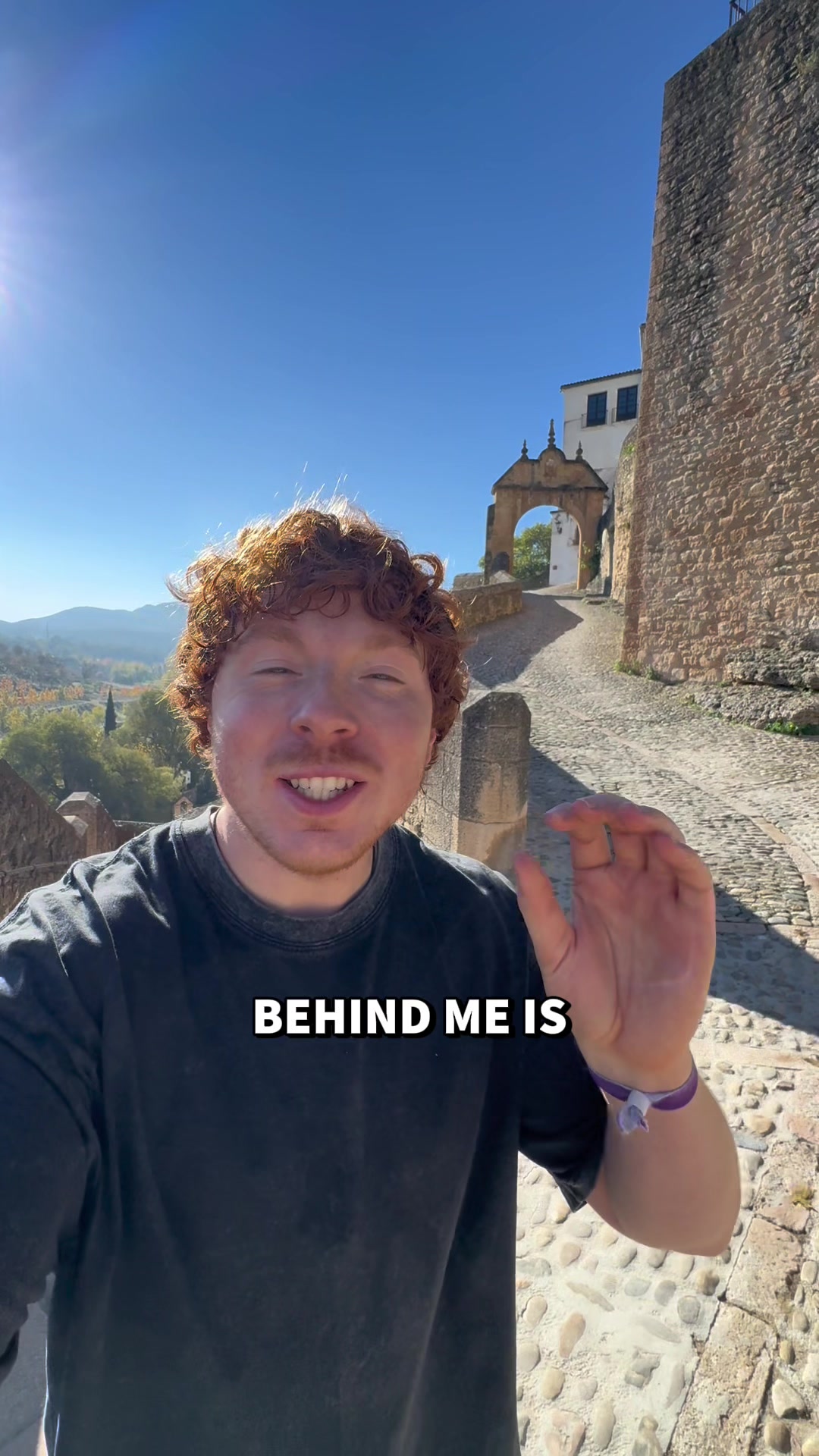 TikTok post by @christian.grossi for Saily. Caption reads: The European city that you’ve never heard of 🇪🇸....