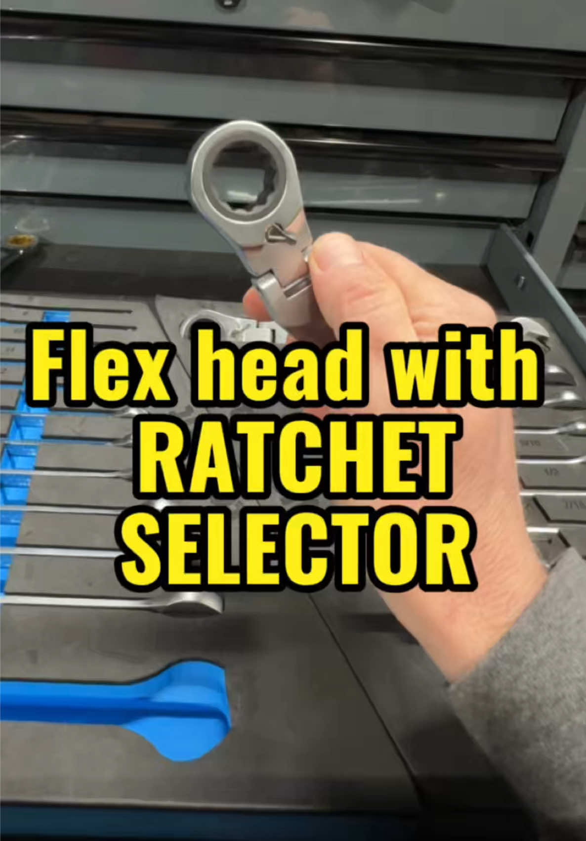 TikTok post by @burksgarage for toolant. Caption reads: NEW DESIGN Toolant wrench sets are affordable and....