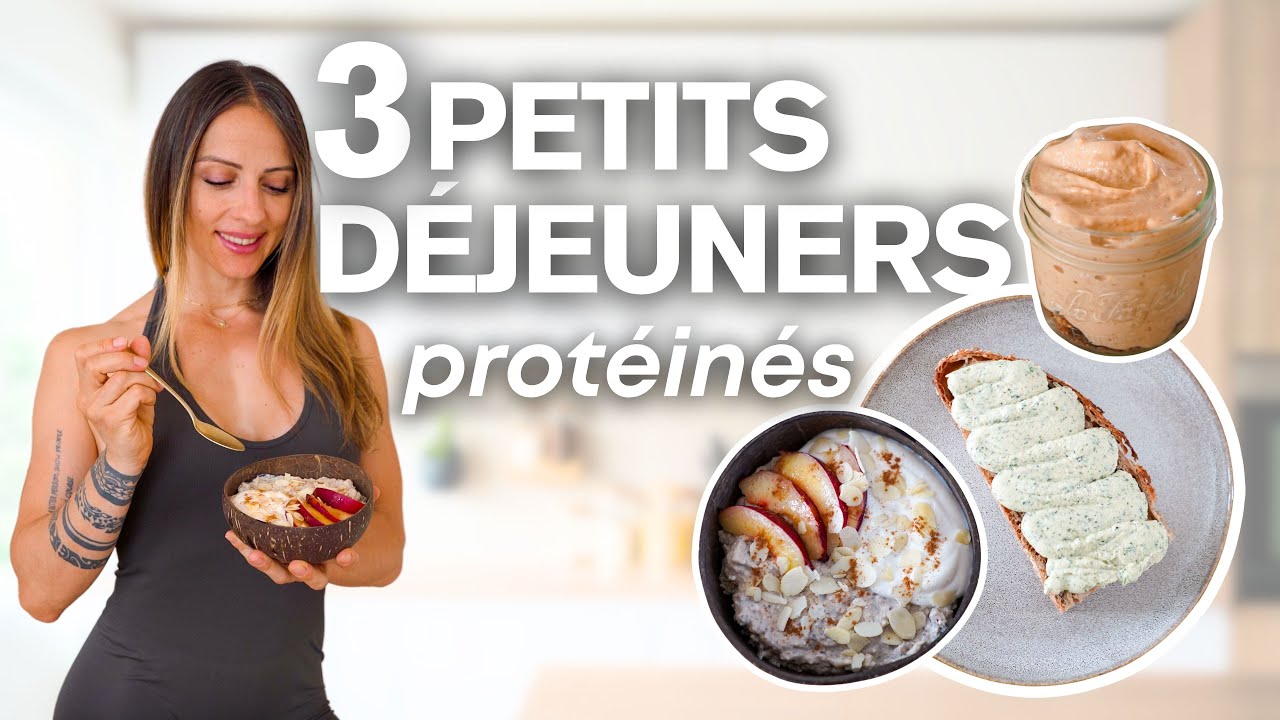 YouTube post by @AmandineLeger for Nutripure. Caption reads: These BREAKFASTS are a DELIGHT for summer (3....