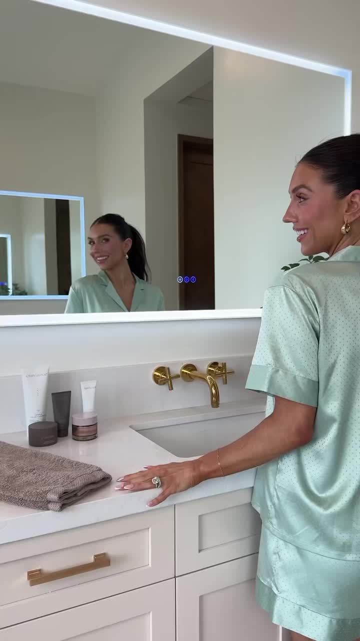 TikTok post by @jennachmerkovskiy for Exuviance. Caption reads: As a dancer, my skin has seen it all. I’ve....