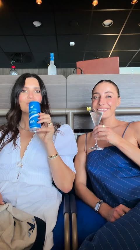 Instagram post by @rebeccalharding for Grey Goose. Caption reads: A beautiful day with @greygoose at The Australian....