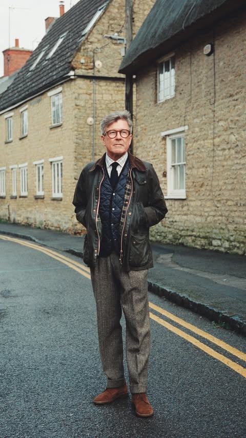 Instagram post by @ignoreatyourperil for Barbour. Caption reads: Last year, @ignoreatyourperil wore a vintage....