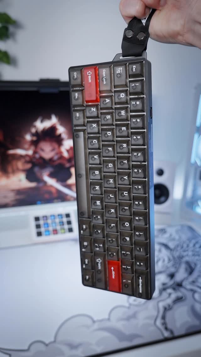 Instagram post by @corruptx7 for DAREU. Caption reads: The Dareu Cool60 is a budget esports grade hall....