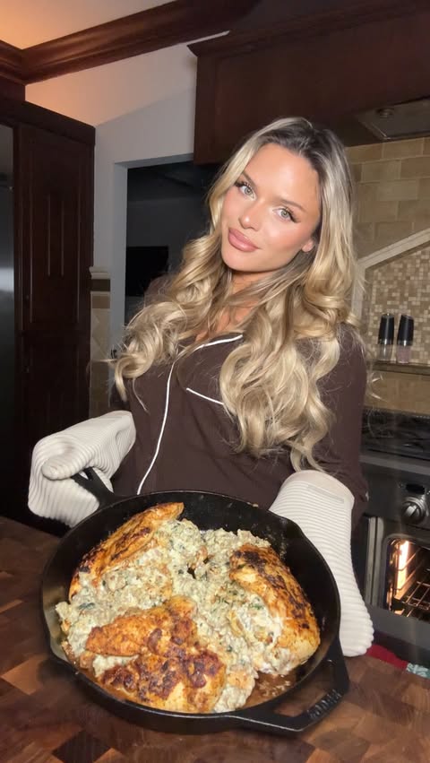 Instagram post by @hannahbrooke for Premio Foods. Caption reads: [...] an away game at home than with a....