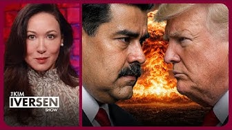 YouTube post by @KimIversen for Healthycell. Caption reads: Trump To Announce War with Venezuela TONIGHT?.