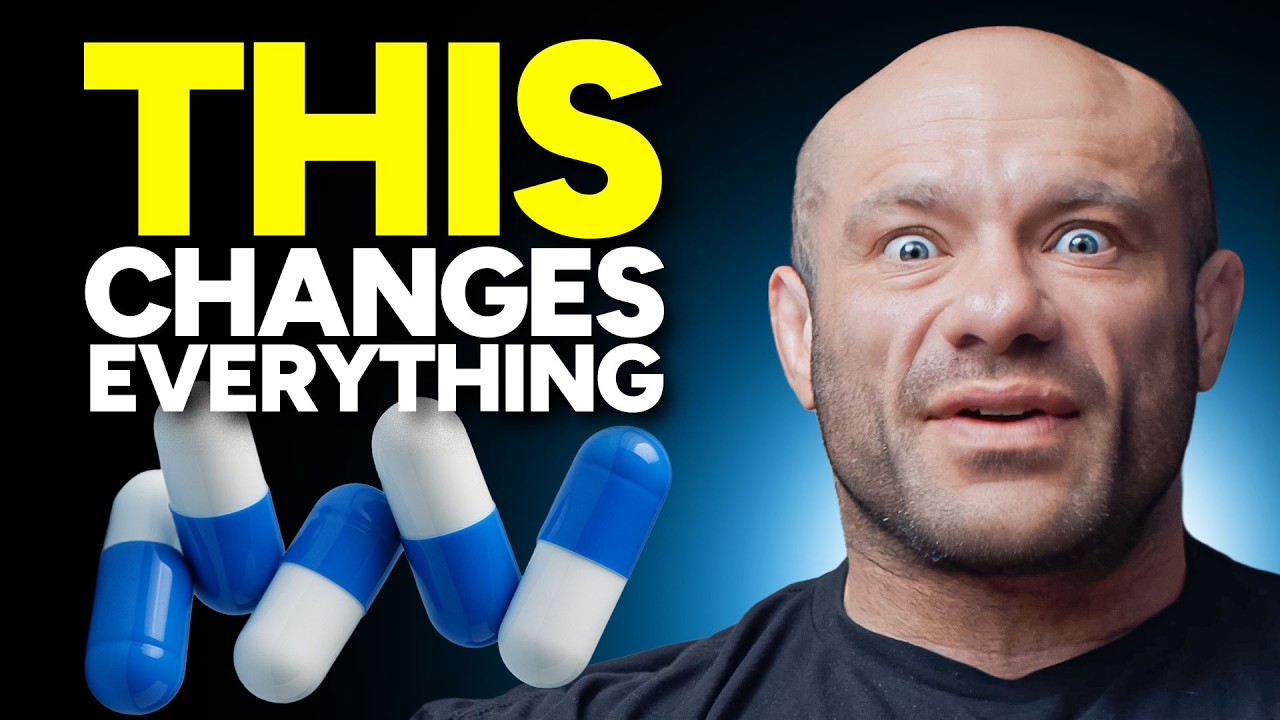 YouTube post by @RenaissancePeriodization for RP Strength. Caption reads: The End Of Steroids? NEW MUSCLE DRUGS Are Here.